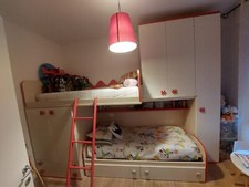 cameretta a ponte 2 letti con