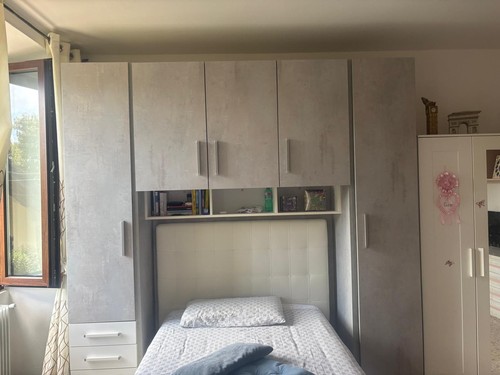 Armadio ponte per letto - a,