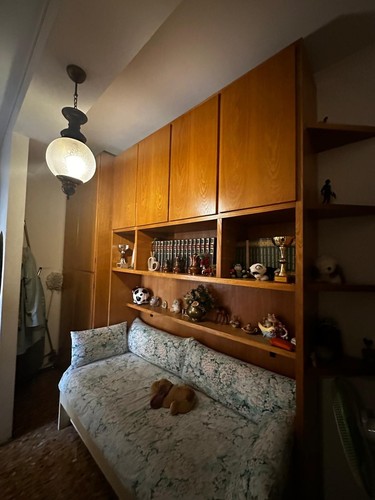 Armadio legno usato con letto - armadio,
