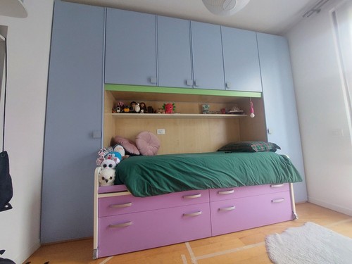 Armadio ponte senza letto - armadio,