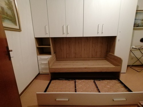 Armadio ponte con letto - armadio,